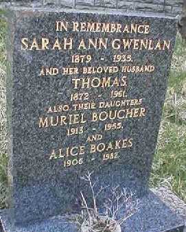Thomas & Sarah Ann
